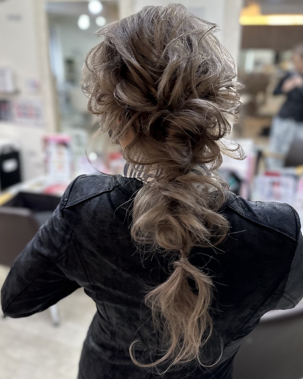 簡単ヘアセット