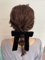 ヘアーアンドブック マルキーズ(hair&book marqise) ゆるふわお呼ばれヘアセット