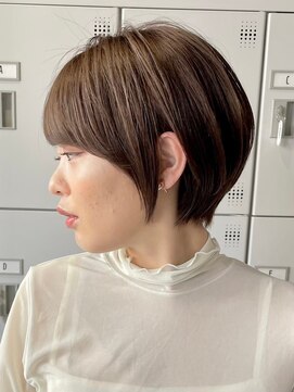 プルーヴ 秋葉原(prove) 30代40代大人女性/前髪ありショートボブ/ショートヘア/髪質改善