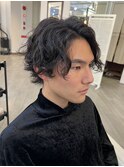 外国人風ゆるパーマ