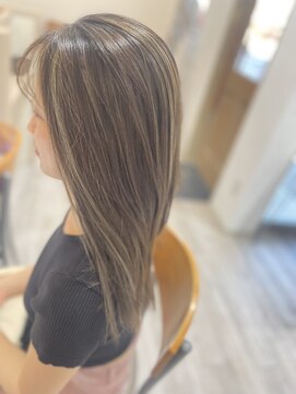 フェリスオブヘア (FELICE of hair) ハイライト×ベージュ