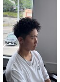 好青年ショートアップバング