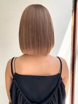 ヘアプレイスソル (HAIR PLACE SoL)&nbsp;ボブ/ストレート/透明感/ベージュ