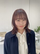 ディッシィ 立川(D'ICI)&nbsp;"CHIHIRO"レイヤーボブ×ピンクブラウン