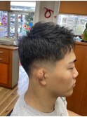 低めフェードカット