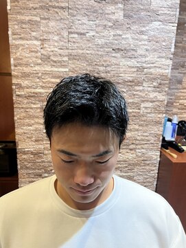 アールドボーテ 理容室(R de Beaute) 刈り上げないアップバングショート<理容室>