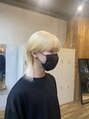 アンジェリカラボ 高田店(ANGELICA LABO) ぬきっぱブロンド、ブリーチ2回/ウルフ
