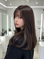 エル 新小岩(elu)&nbsp;美髪/ワイドバング/レイヤーカット/くすみベージュ/新小岩駅