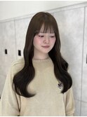 色素薄めオリーブカラー/SHEER綾瀬店