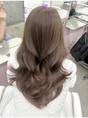 明るめオリーブ/くすみベージュ