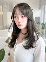 ノエシキカ(noe sikika) くびれヘア/アプリコットオレンジ/ハイライトカラー/栄a44