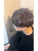 "シルバーグレージュ"ヘアカラー