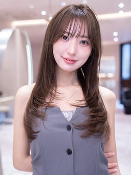 ハバナ 新宿(HAVANA) レイヤーカット/髪質改善/ハッシュカット/ココアブラウン/小顔