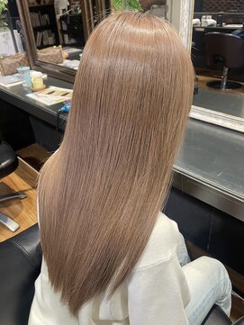 艶カラー【オレンジベージュ】