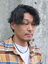 ハニー(HONEY)&nbsp;波巻きパーマ/波巻きスパイラルパーマ/岡崎メンズパーマ