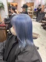 シールドヘアー 沖縄 新都心(C'LD Hair) アイスブルー/那覇美容室/新都心美容室