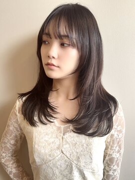 ユートゥイーズ 鎌倉(U too e's) 《U鎌倉/髪質改善》顔周りの似合わせ/レイヤーカット/ミディアム