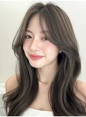 バレイヤージュ/韓国ヘア/ロングレイヤー/20代30代p川口