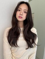 ソヨン 高槻店(SOYON) 《SOYON》黒髪ボリュームレイヤーロング