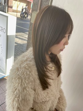 コレロ ヘアー(KORERO hair) 韓国風/極艶シルクグレージュ髪質改善カラー