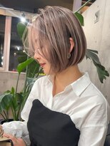 シェルヴ(XELVE)&nbsp;大人可愛いバレイヤージュボブ