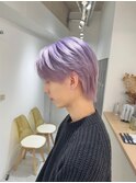 MEN’S HAIR/サーフカール/刈り上げセンターパート/渋谷