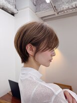 シー 自由が丘(sii.)&nbsp;ショートボブ30代　40代　50代　前髪あり　前髪無し