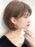 【5月限定】似合わせカット+透明感カラー+ケアートリートメン￥11,990
