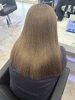 アグ ヘアー ギャビー 長泉店(Agu hair Gabby)&nbsp;星合担当 ダメージ毛で綺麗に仕上がるミルクティーベージュ