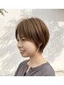 【乾担当】3歳若くなるショートカット+艶カラー