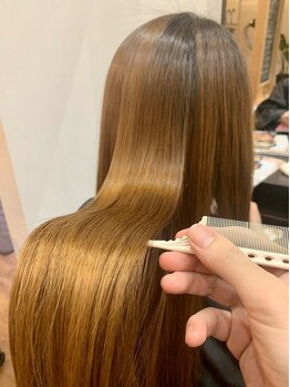 Pico hair /髪質改善/縮毛矯正/つるりんちょ髪質改善カラー【9月中旬OPEN（予定）】の写真/【陽東】高技術×デザイン力でナチュラル～しっかりストレートまでデザイン♪貴方だけの理想のヘアに◎