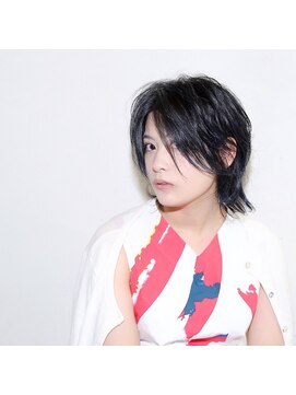 シアン(sian) ウルフショート。