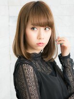 ヘアサロン ナノ(hair salon nano) ほんのり前下がりなショートボブ