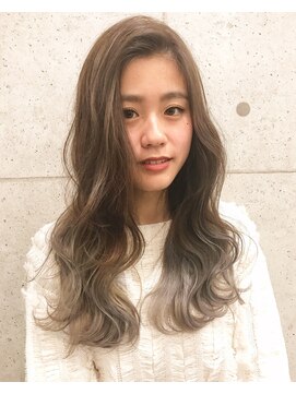 バンクスヘアー(BANK'S HAIR) beige  blond highlight gradation