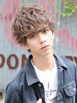 ネイビー(NAVY) グランジレオマッシュ