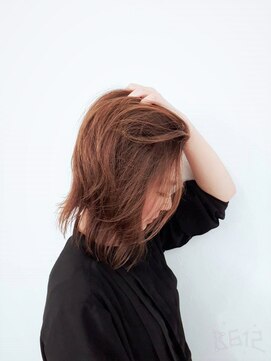 美容室 ボヌール 【ボヌール】かき上げ系カジュアルボブ【簡単スタイリング】