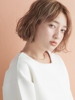 ミンクス 青山店(MINX)&nbsp;くせ毛風ゆるふわパーマボブ