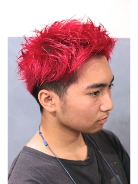 スタジオ 渋谷 原宿(Stujio) REDツーブロックショート