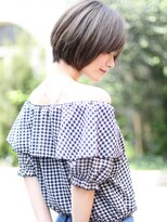 大人かわいい丸み小顔ショートボブ　30代40代【＆STORIES原宿】