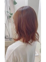 美容室 パルス 静岡鷹匠店(PALS) オレンジブラウン