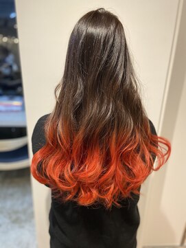 ヘアーワークス ヘルム 渋谷店(HAIR WORKS HELM) [HELM渋谷]推しカラーでGO！