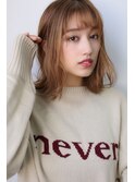 簡単スタイリング大人かわいいナチュラルボブ