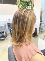 ノチ(Noci)&nbsp;【志治幸佳】バレイヤージュ/ミルクティーアッシュ