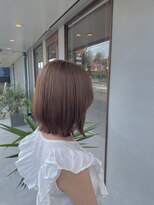 サバイ(savy)&nbsp;カラーが主役の大人ボブ