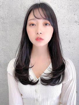 ロンドローズ 名古屋(Lond damaskRose) 髪質改善 ショートボブ インナーカラー 韓国風 前髪カット 小顔