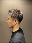 ツーブロックショートスタイル