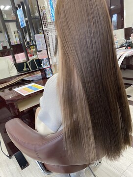 美容室 ハッピー インナーカラーもシールエクステ大人気!!