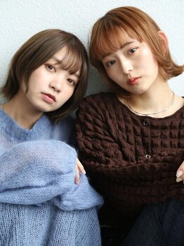 コム(com by neolive)の写真/【似合わせカット+全体カラー￥6500】ブリーチなしでも透明感あふれる質感☆韓国風ヘア/インナーカラー人気