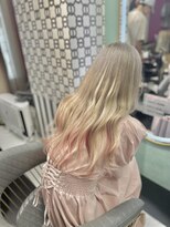 ルフレ 新宿本店1st(Reflet)&nbsp;ハイトーン/インナーカラー/ピンク