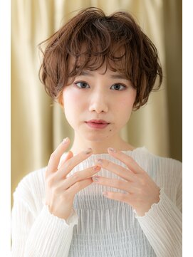 カバーヘア イヴ 戸頭店(COVER HAIR EVE) メンズライクゆるふわショートマッシュパーマY戸頭20代30代40代!